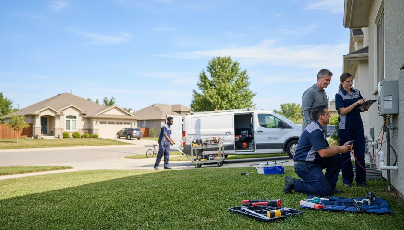 Tankless water heater service in Diamond Bar, CA